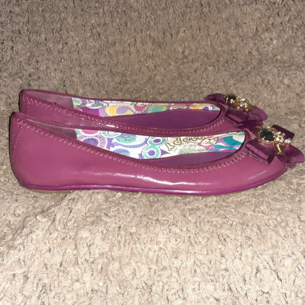 COACH-Poppy-CAPER Ballet Flats - Picture 4 of 7